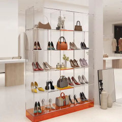 Shoe and bag display rack