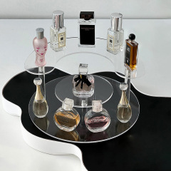 Perfume cosmetics storage rack