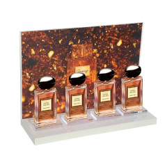 Acrylic perfume booth customized small booth