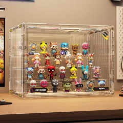 Transparent acrylic high-end figurine display cabinet