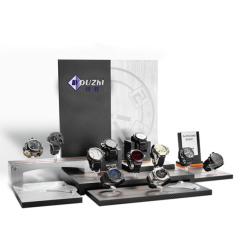 Transparent watch acrylic display stand