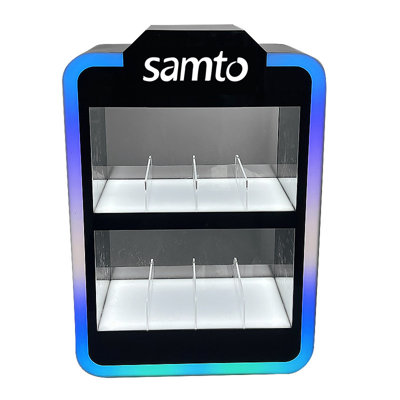 Acrylic electronic atomizer luminous display cabinet