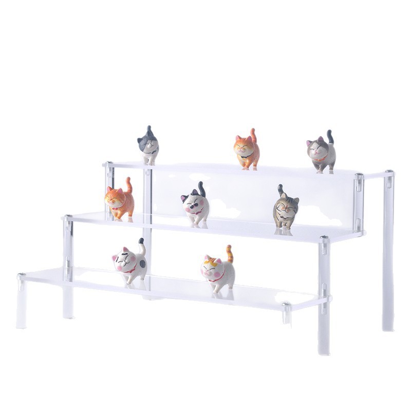 Blind box multi-layer ladder storage rack