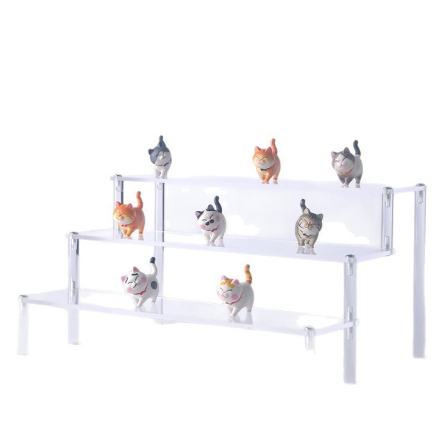 Blind box multi-layer ladder storage rack