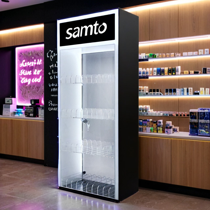Nebulizer display cabinet