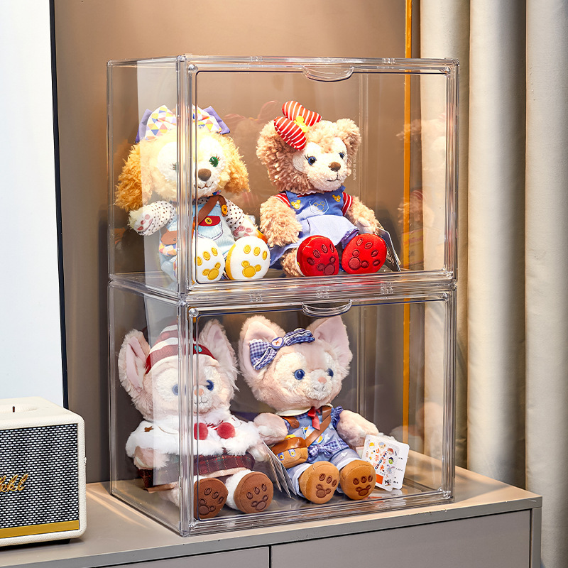 Handmade display cabinet, Lego doll toy storage box