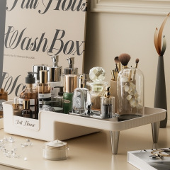 Dressing table perfume shelf