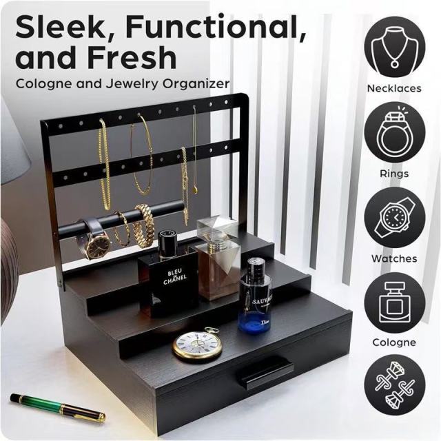 Perfume cosmetics jewelry storage box