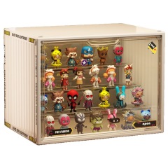Transparent acrylic high-end figurine display cabinet