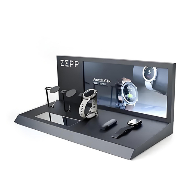 LED luminous watch digital display stand
