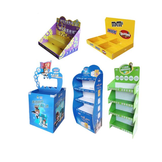Supermarket display rack, movable high load-bearing paper shelf, paper display rack