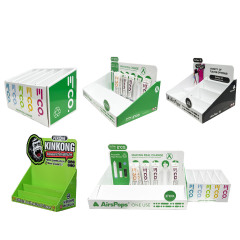 Cosmetics PDQ table paper display box