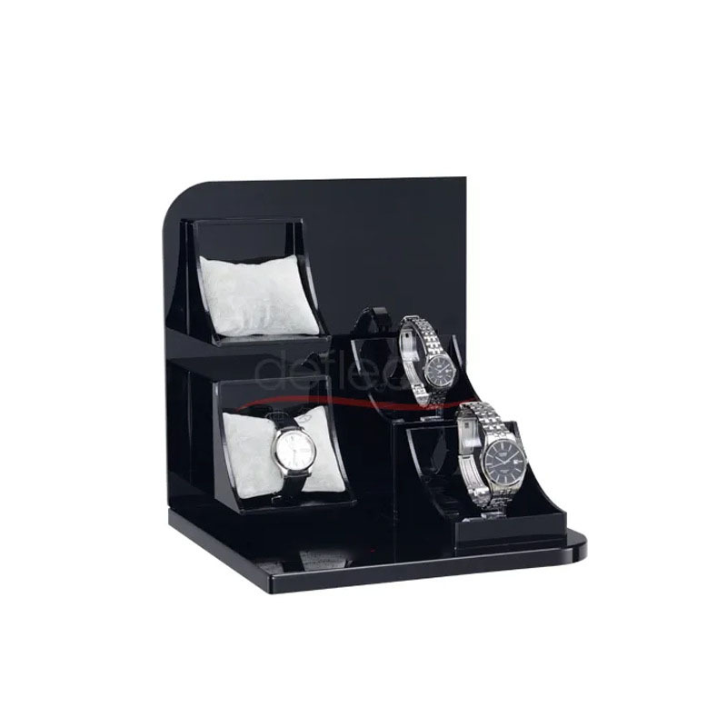 Acrylic watch display stand customized counter display props