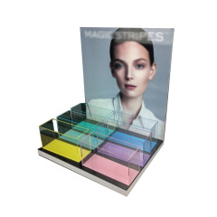Beauty and nail products perfume Makeup display rack