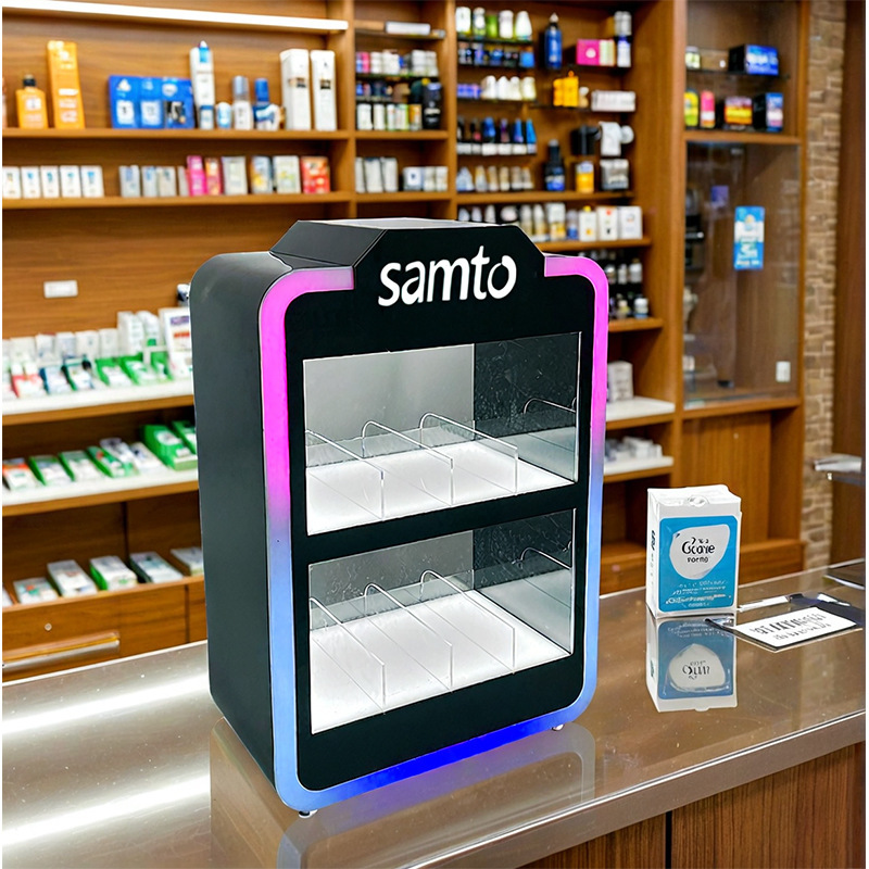 Acrylic electronic atomizer luminous display cabinet