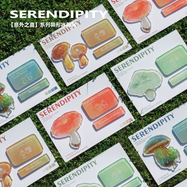 Acrylic magnetic refrigerator sticker