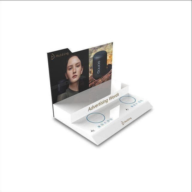 Electronic digital product display rack