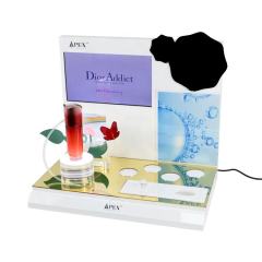 Electronic digital product display rack