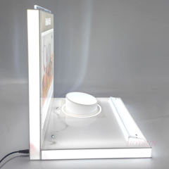 Electronic digital product display rack