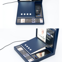 Electronic digital product display rack