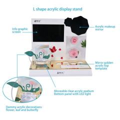 Electronic digital product display rack