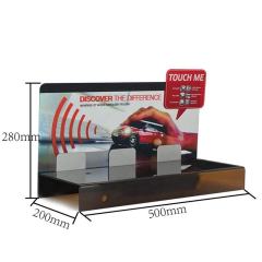 Electronic digital product display rack