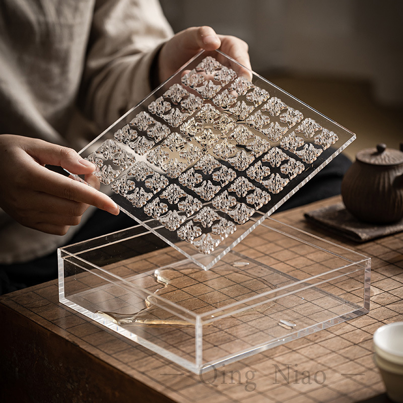 Acrylic tea tray