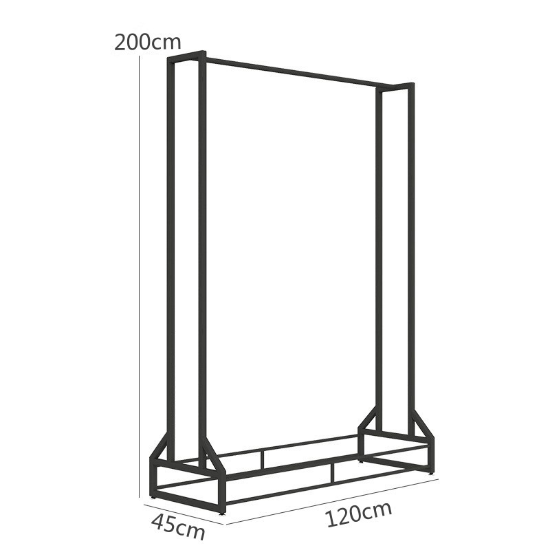 Clothing display rack