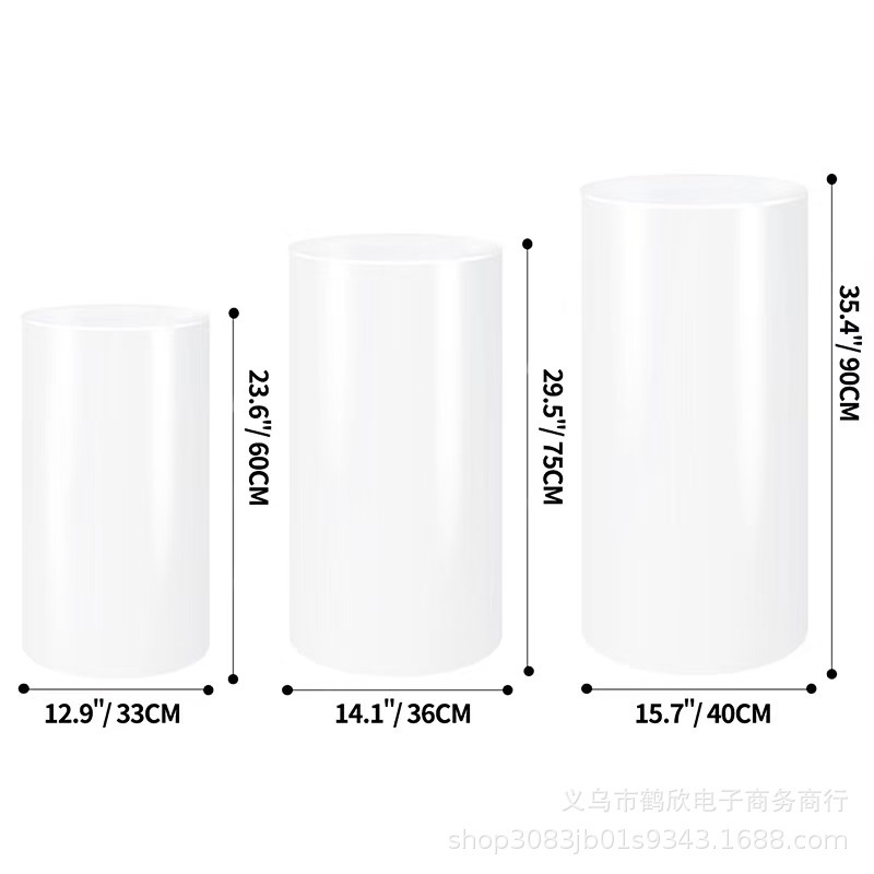 Transparent acrylic table