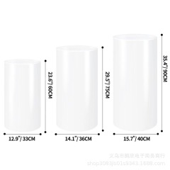 Transparent acrylic table