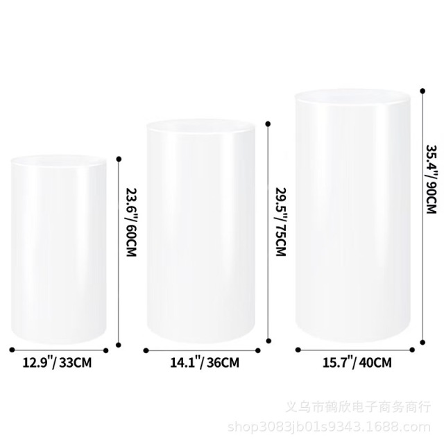 Transparent acrylic table