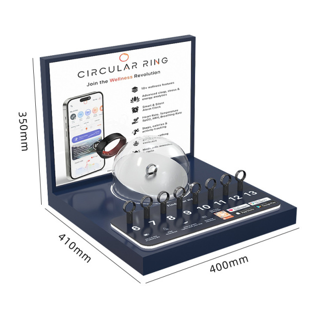 Electronic digital product display rack