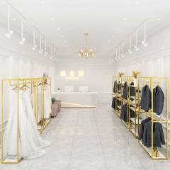 Clothing display rack