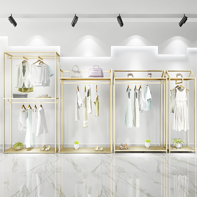 Clothing display rack