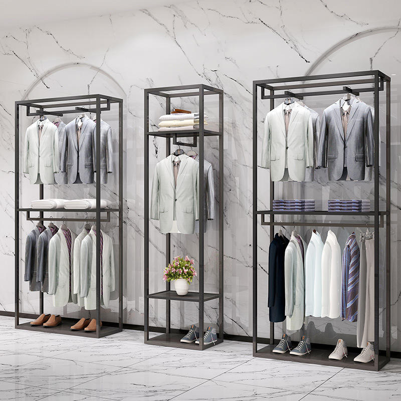 Clothing display rack