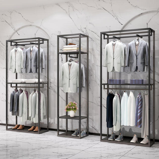 Clothing display rack