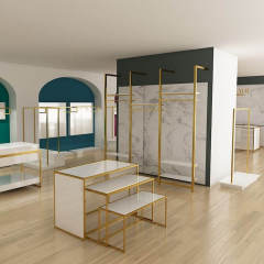 Clothing display rack