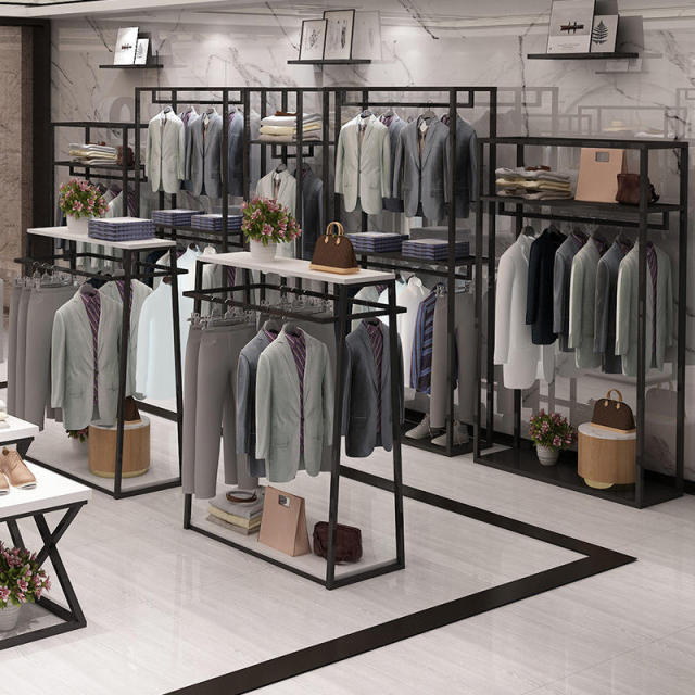 Clothing display rack