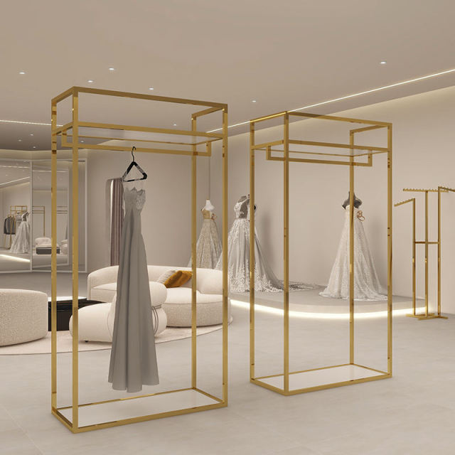 Clothing display rack