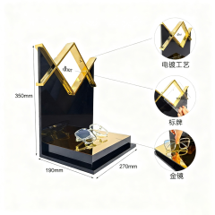Glasses store desktop acrylic display stand