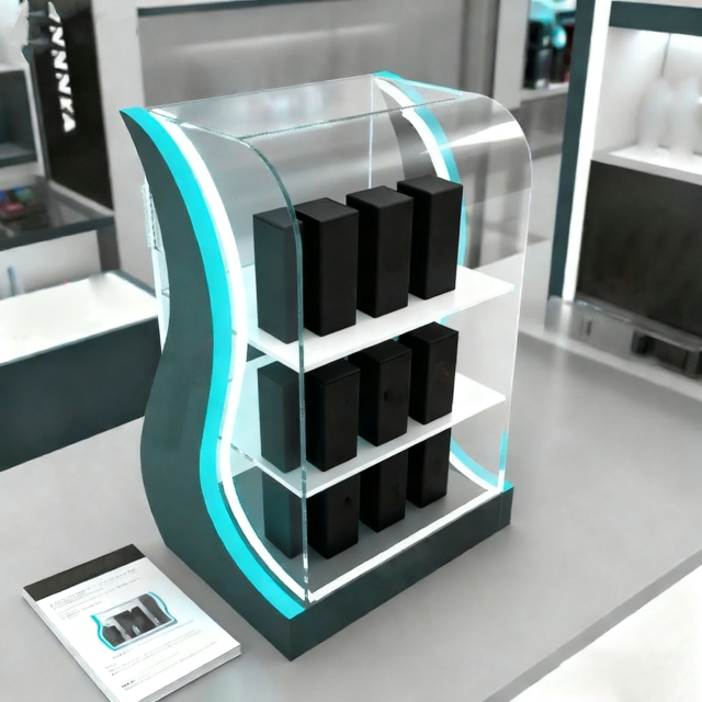 Nicotine product display rack