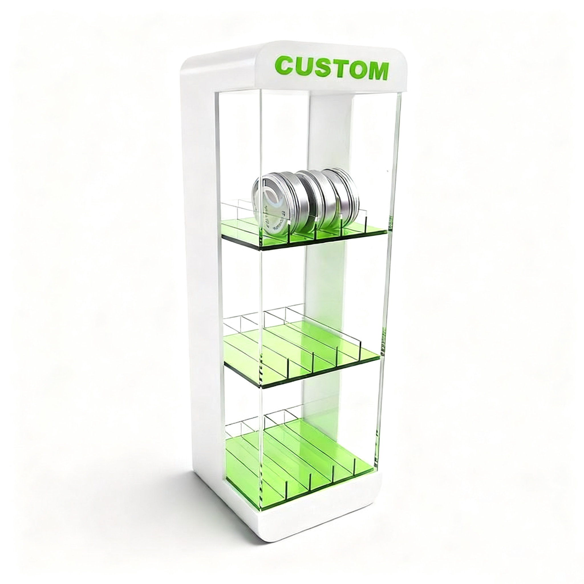 Acrylic Smoking Display Cabinet