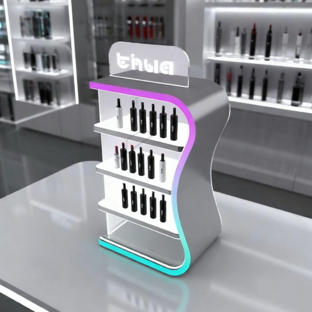 Nicotine product display rack
