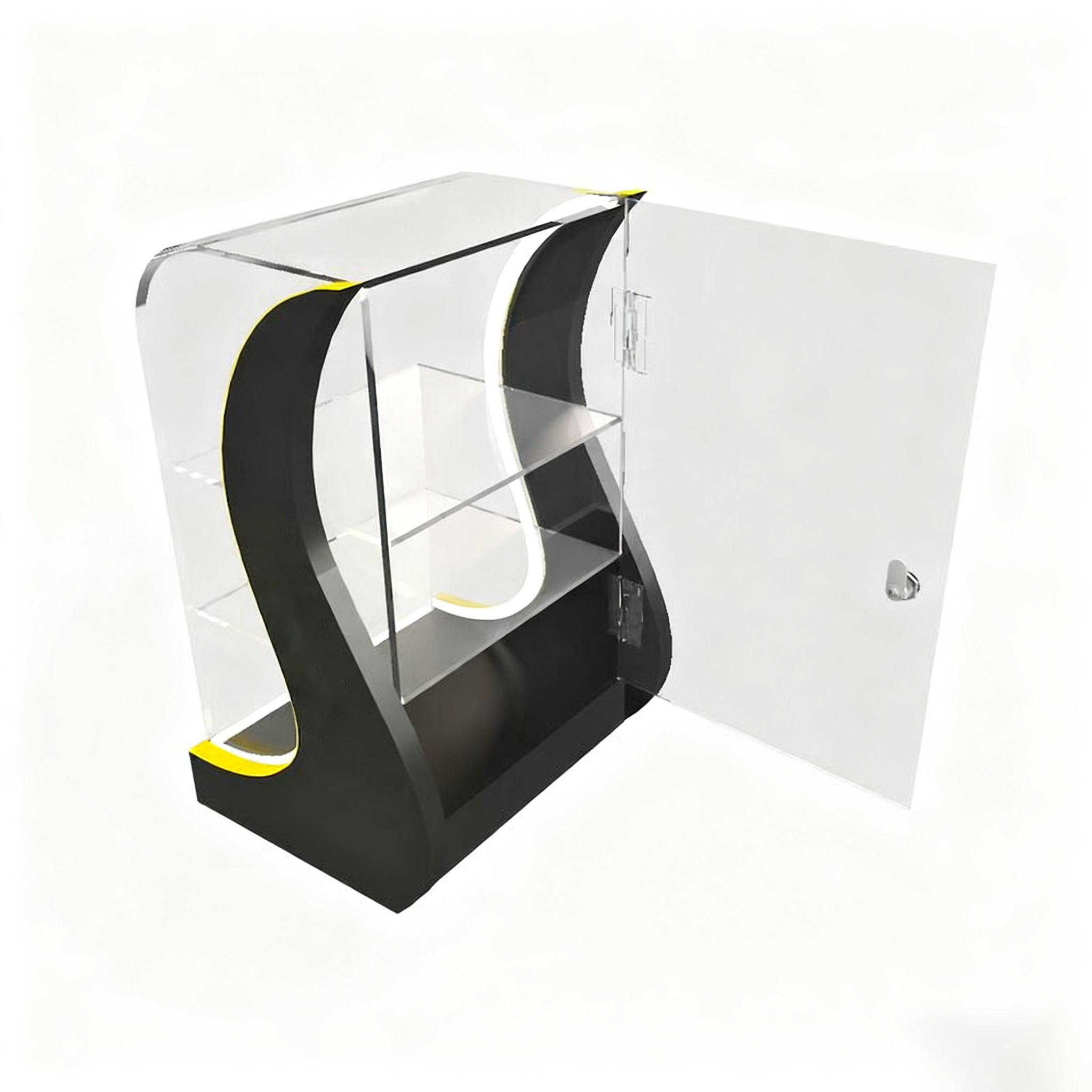Nicotine product display rack