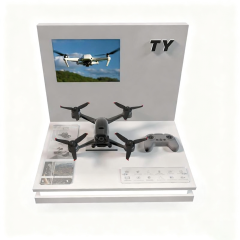 Drone display rack