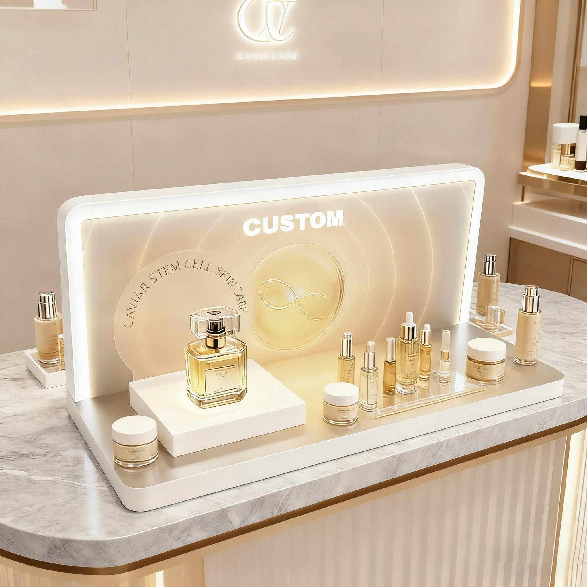 Perfume display rack
