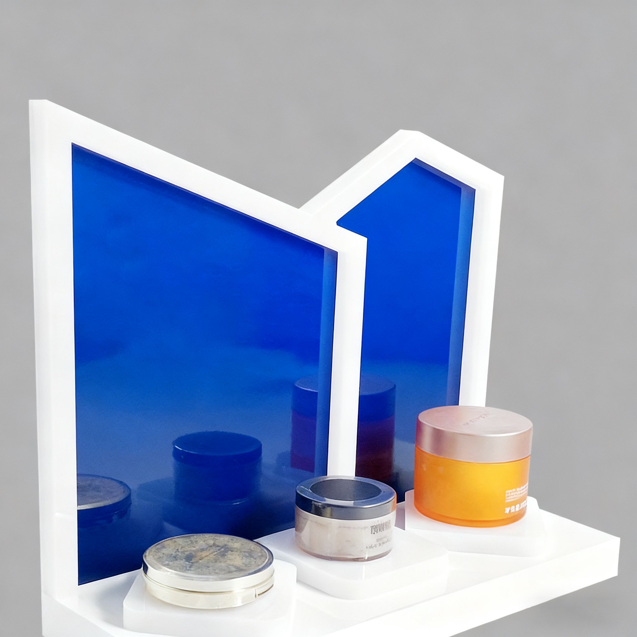 Cosmetics display rack