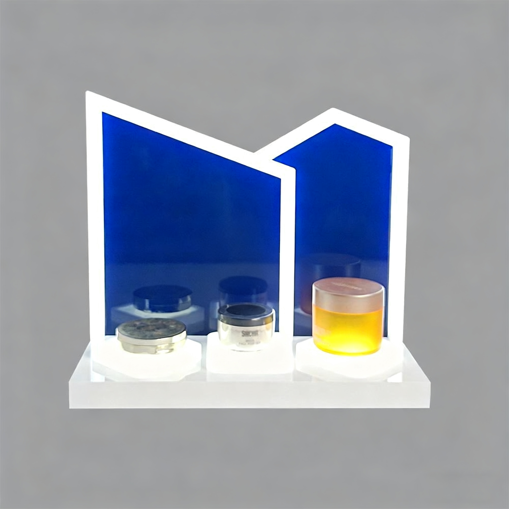 Cosmetics display rack