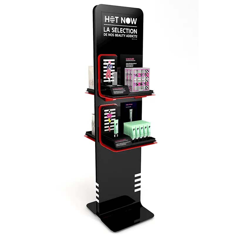 Cosmetics display rack