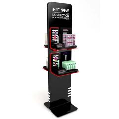 Cosmetics display rack